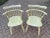 Light Yellow Vintage Ethan Allen Comb Chairs- Set of 2 For Sale - Image 8 of 12