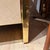 Late 20th Century Postmodern Ello Travertine and Brass Credenza, Attributed For Sale - Image 11 of 12