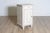 Swedish Gustavian 1880s Light Gray Nightstands with Drawers and Doors, a Pair For Sale - Image 4 of 7