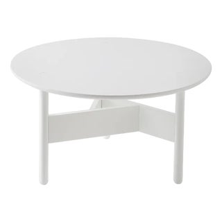 Large Orbital Lacquered Wood Coffee Table by Julian Pastorino & Cecilia Suarez for Atipico For Sale