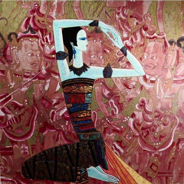 Late 20th Century Ting Shao Kuang Ramayana 1995 Reproduction Print For Sale - Image 5 of 6