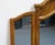 Bassett Furniture Solid Oak Traditional American Colonial Revival 56" Tri-View Mirror 2085-246 For Sale In Kansas City - Image 6 of 8