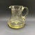 Glass 1930s Art Deco Bohemian Drinking Set With Pitcher Set- 7 Pieces For Sale - Image 7 of 9