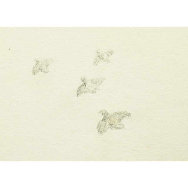 Mid 19th Century "Two Huntsmen Quail Shooting in a Field" Drawing by Henry Alken For Sale - Image 4 of 11