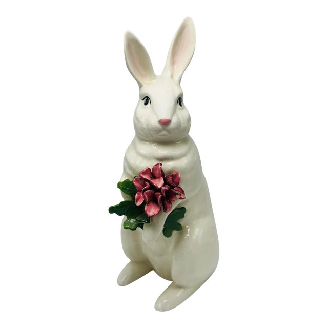 Large Vintage Ceramic Rabbit For Sale