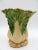 Vintage Ceramic Bok Choy Cabbage Figural Majolica Planter Vase For Sale - Image 4 of 11