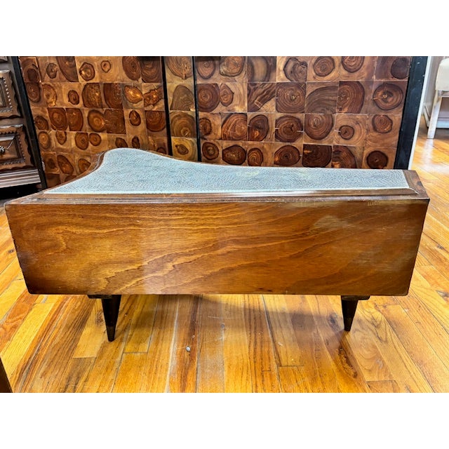 Interesting custom made Table that came be used with the bubbled plexi glass top as a coffee table or remove the top and...