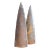 Industrial Steel “Fin” Sculptures, a Pair For Sale