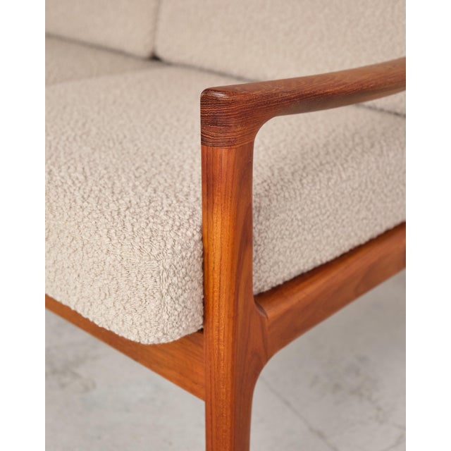 Mid-Century Senator Series Two-Seat Sofa in Teak by Ole Wanscher for France & Søn, 1950s For Sale - Image 17 of 18