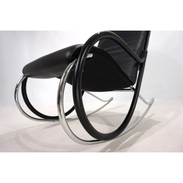 Strässle Nonna Rocking Chair by Paul Tuttle, 1972 For Sale - Image 15 of 18