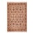 1990's Floral Pak-Persian Tan/Drk. Red Wool Rug - 10'1'' X 14'3'' For Sale