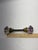 Antique Victorian Sun-Purple Amethyst & Clear Glass Doorknob Set With Spindle For Sale - Image 6 of 6