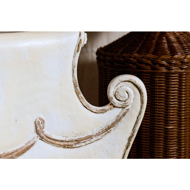 Wood Early 20th Century Camille Italian Carved Chair For Sale - Image 7 of 7