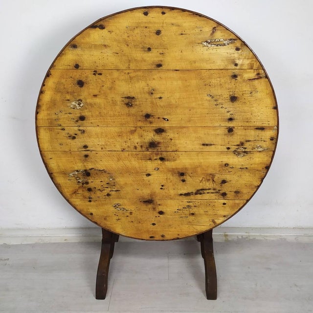 Folding Winegrower Table For Sale - Image 6 of 18