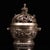 Enhance your space with the majestic presence of this vintage silver-plated bronze incense burner. This finely cast censer...