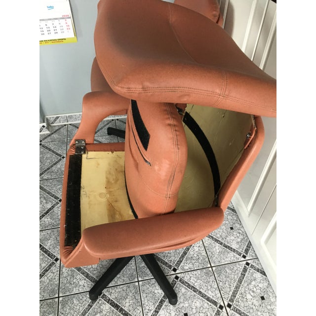 Black Set of Vintage Armchairs, 1970s For Sale - Image 8 of 18