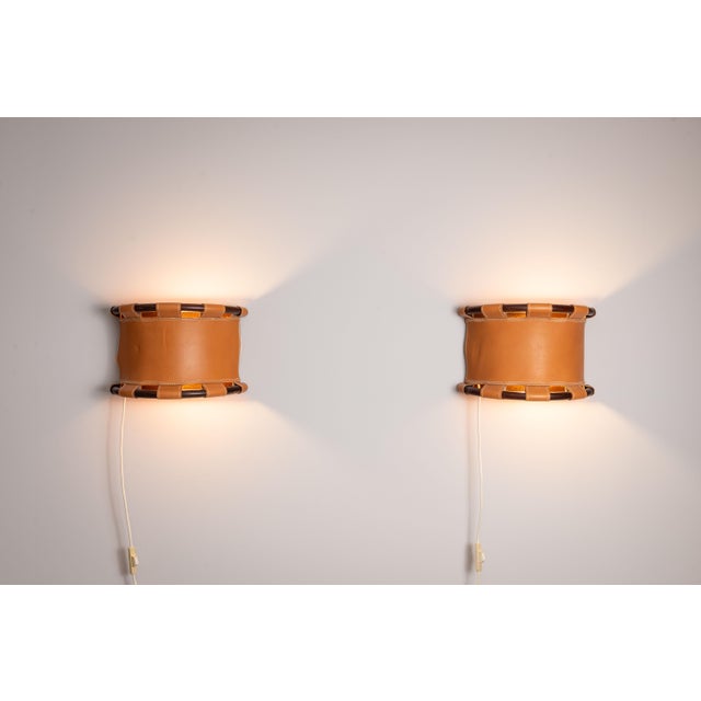 Vintage Wall Lamps by Anna Ehrner for Ateljé Lyktan, 1970s, Set of 2 For Sale - Image 4 of 15