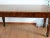 Wood Rustic Walnut Dining Table For Sale - Image 7 of 13