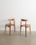 Fritz Hansen Danish Mid-Century Wooden FH 4103 / Heart Dining Chairs by Hans J Wegner for Fritz Hansen, 1950s, Set of 8 For Sale - Image 4 of 11