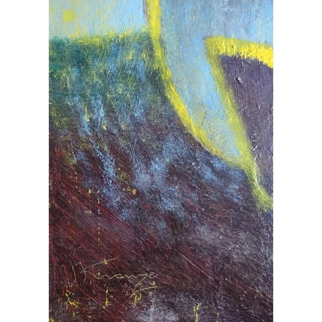 Musical mood. 1998. Oil on cardboard, 74x60 cm This piece has an attribution mark, I am sure that it is completely...