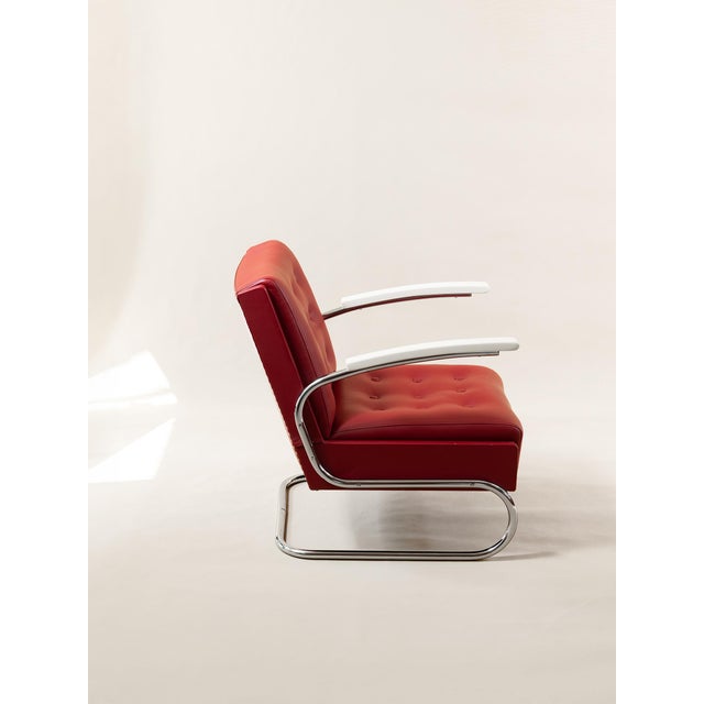 Functionalist Chairs by Hynek Gottwald, 1930s, Set of 2 For Sale - Image 3 of 9