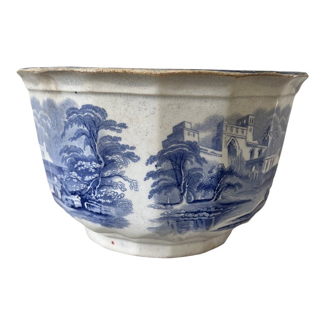 Early 19th Century English Mixing Bowl For Sale