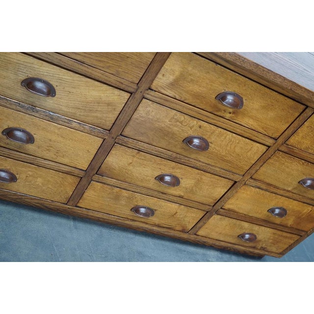 20th Century Dutch Oak Apothecary Cabinet For Sale - Image 13 of 18
