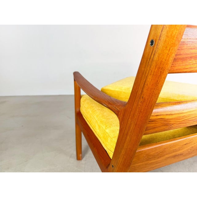 Brown Midcentury Modern Sofa in Teak from France & Søn For Sale - Image 8 of 11