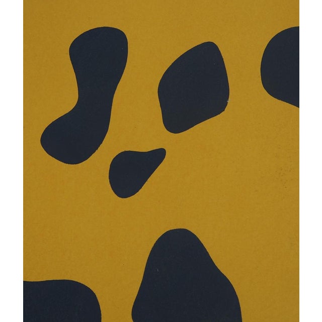 Jean Arp (1886-1966) Configuration Original color stencil On heavy paper, 24 x 31 cm (approx. 9 x 12 inches) Published at...