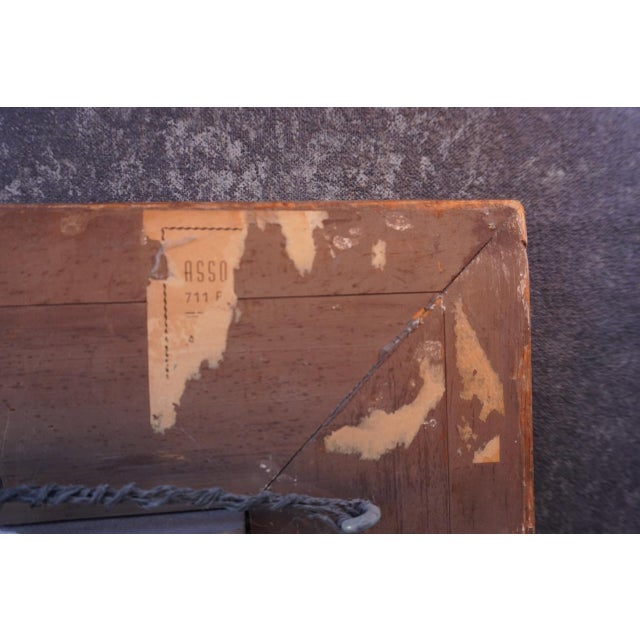 Wood Mid 20th Century William Gropper, Bluster, Oil on Board For Sale - Image 7 of 9