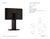 Kelly Wearstler by Visual Comfort Signature Lotura 17" Intersecting Table Lamp in Museum Black Designer: Kelly Wearstler...