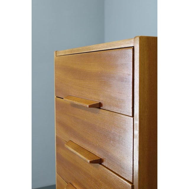 Wood Mid-Century Maple Chest of Drawers, Czechoslovakia, 1960s For Sale - Image 7 of 17