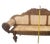 2000 - 2009 British Colonial Cane Settee With Hand-Carved Teak Wood Details For Sale - Image 5 of 13