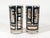 Glass 1950s Mid-Century Modern Drinking Glasses With Holder-Set of Eight - 9 pcs For Sale - Image 7 of 16