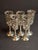 Vintage Mexican Sterling Silver Judaica Kiddush Cordial Cups Star of David Grapes Art Mexico 53g - Set of 5 For Sale - Image 4 of 18