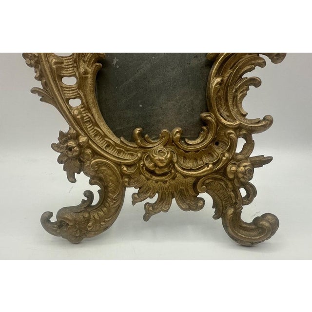 Bronze Photo Frame, 1800s For Sale - Image 4 of 11