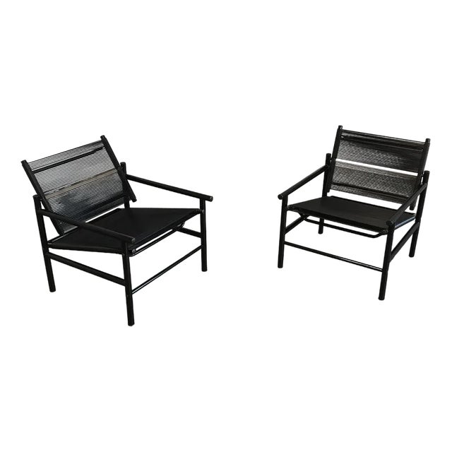 Set of Fly Line Armchairs by Giandomenico Belotti for CMP Padova, 1980s For Sale