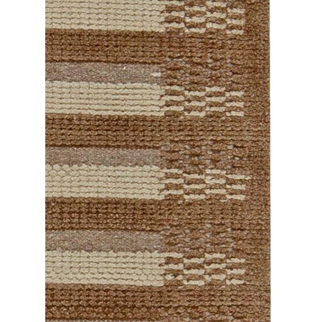 Modern Modern Swedish-Inspired Wool Runner by Doris Leslie Blau For Sale - Image 3 of 6