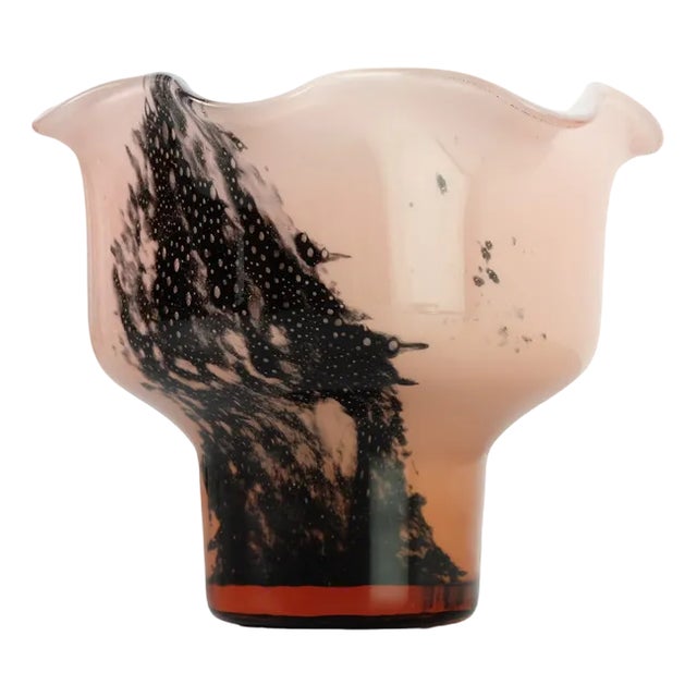 Mid-Century Italian Shell in Glass, 1970s For Sale