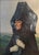 Mons Karl, Woman from the Schwalm Region, 1940s, Oil Painting on Plywood For Sale - Image 13 of 13