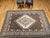 Late 20th Century Vintage Moroccan Rug, Handwoven Wool, Geometric Pattern, Ivory & Brown, 6’ X 8’ For Sale - Image 5 of 18