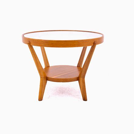 20th Century Walnut Table, Czech Republic, 1950s For Sale - Image 11 of 11