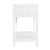 2020s Nora 30 in. W Rectangular Wood 1 Drawer Wide Nightstand with Lower Open Shelf, White For Sale - Image 5 of 8