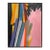 Adele Mailer Vintage 1985 Abstract Expressionist Original Signed One of a Kind Framed Large Modernist Oil Painting For Sale
