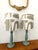 Modern Vintage Wooden Lamps with Modern Lampshades, 1980s, Set of 2 For Sale - Image 3 of 11