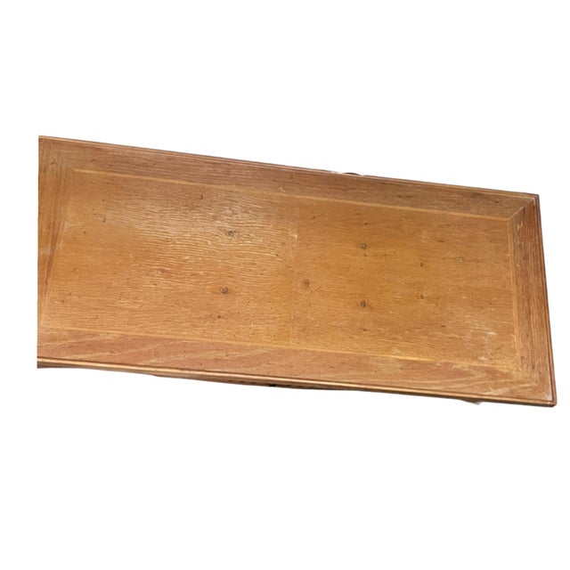 Henredon Louis XV Style Oak Console Table French For Sale - Image 14 of 14