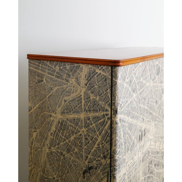 1950s Swedish Mid-Century Wooden Cabinet attributed to Josef Frank, 1950s For Sale - Image 5 of 9