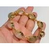 Bochic "Capri" Vintage Pink Quartz, Peridot & Agate Bracelet 18K Gold & Silver For Sale - Image 16 of 18