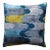 Contemporary Velvet Ikat Bohemian Throw Pillow For Sale