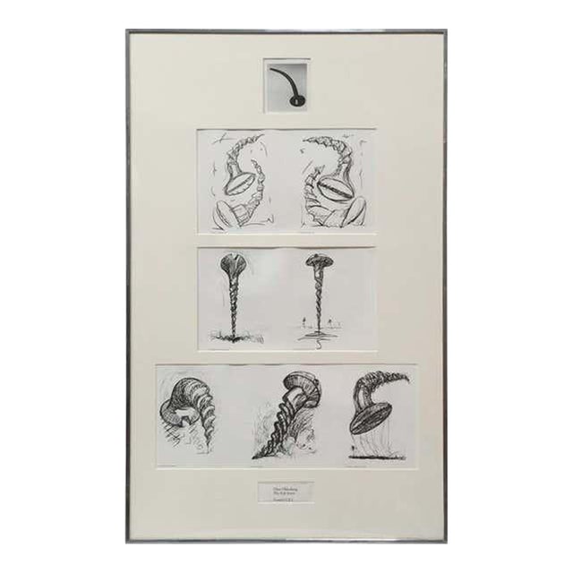 "The Soft Screws" Pop-Art Print by Claes Oldenburg Published by Gemini g.e.l For Sale